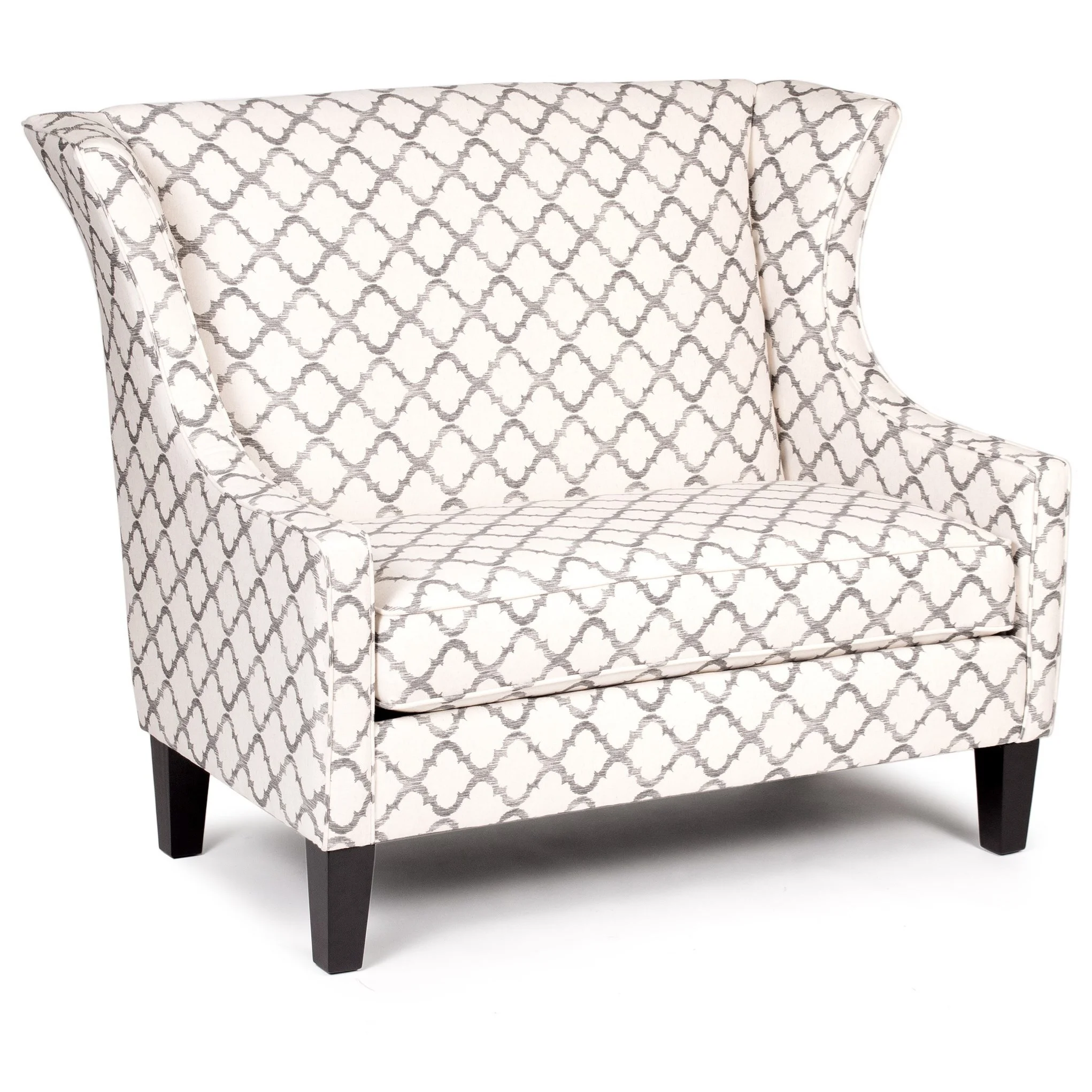 Chairs America Accent Chairs and Ottomans 1500 Traditional Wing Back Settee Story & Lee